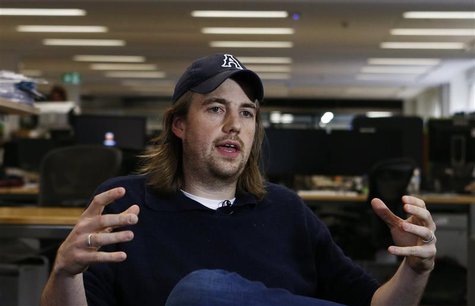 Entrepreneur Mike Cannon-Brookes, co-funder of software firm Atlassian gestures during a Reuters interview in central Sydney June 5, 2013. I Entrepreneur Mike Cannon-Brookes, co-funder of software firm Atlassian gestures during a Reuters interview in central Sydney June 5, 2013. I