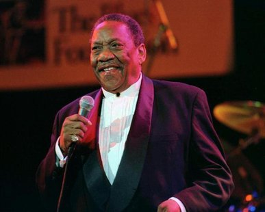 File photo of Blues singer Bobby "Blue" Bland, 68, originally from Rosemark, Tennessee, at the Blues Foundation fourth annual Lifetime Achie File photo of Blues singer Bobby "Blue" Bland, 68, originally from Rosemark, Tennessee, at the Blues Foundation fourth annual Lifetime Achie
