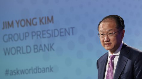 World Bank President Jim Yong Kim speaks at a Thomson Reuters Newsmaker event, at Canary Wharf in east London June 19, 2013. REUTERS/Stefan World Bank President Jim Yong Kim speaks at a Thomson Reuters Newsmaker event, at Canary Wharf in east London June 19, 2013. REUTERS/Stefan