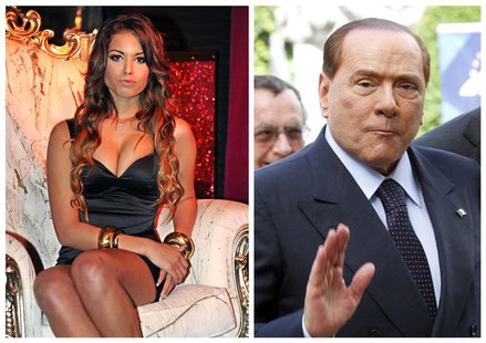 A combo shows file photos of Karima El Mahroug of Morocco posing during a photocall at the Karma disco in Milan November 14, 2010 and Italy' A combo shows file photos of Karima El Mahroug of Morocco posing during a photocall at the Karma disco in Milan November 14, 2010 and Italy'