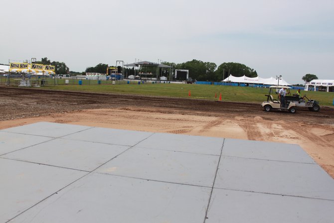 The early view from the Y100 Beach House