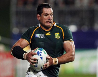 South Africa Springboks' Pierre Spies runs with the ball during their Rugby World Cup Pool D match against Namibia at North Harbour Stadium South Africa Springboks' Pierre Spies runs with the ball during their Rugby World Cup Pool D match against Namibia at North Harbour Stadium