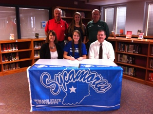 Coldwater's Breenann Spangler signs National Letter of Intent to play volleyball at Indiana State Coldwater's Breenann Spangler signs National Letter of Intent to play volleyball at Indiana State