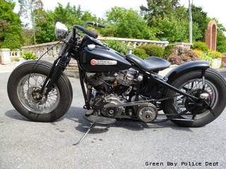 Green Bay police are asking for the public’s help finding a Harley-Davidson valued at $40,000. Anyone with information is asked to call police at (920) 448-3208. Green Bay police are asking for the public’s help finding a Harley-Davidson valued at $40,000. Anyone with information is asked to call police at (920) 448-3208.