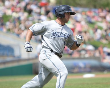 West Michigan Whitecaps OF Zach Kirksey (photo courtesy West Michigan Whitecaps) West Michigan Whitecaps OF Zach Kirksey (photo courtesy West Michigan Whitecaps)