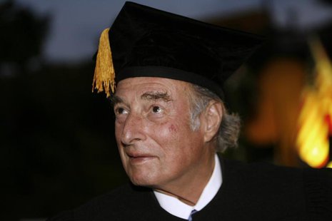 File picture of Swiss billionaire Marc Rich receiving the Award Honorary Doctorates from Bar-Ilan University in Tel Aviv May 15, 2007. REUTE File picture of Swiss billionaire Marc Rich receiving the Award Honorary Doctorates from Bar-Ilan University in Tel Aviv May 15, 2007. REUTE