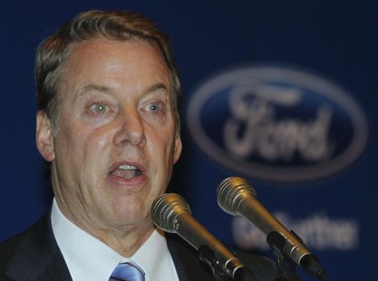 Ford Motor Company Executive Chairman Bill Ford speaks to members of the American Chamber of Commerce in Bangkok November 29, 2012. REUTERS/ Ford Motor Company Executive Chairman Bill Ford speaks to members of the American Chamber of Commerce in Bangkok November 29, 2012. REUTERS/