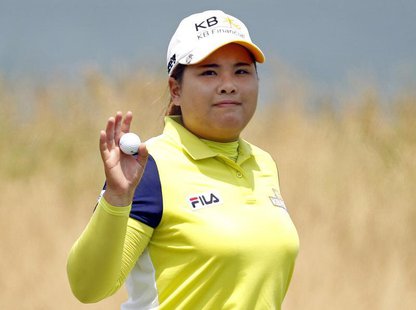 Inbee Park of South Korea acknowledges the crowd on the 9th green at the end of her first round of the 2013 U.S. Women's Open golf champions Inbee Park of South Korea acknowledges the crowd on the 9th green at the end of her first round of the 2013 U.S. Women's Open golf champions