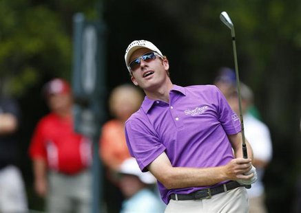 Roberto Castro of the U.S. watches his tee shot on the eighth hole during the first round of The Players Championship PGA golf tournament at Roberto Castro of the U.S. watches his tee shot on the eighth hole during the first round of The Players Championship PGA golf tournament at