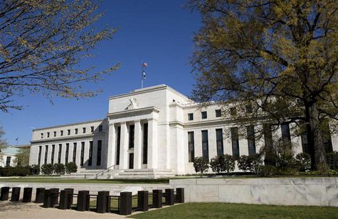 The Federal Reserve Building stands in Washington April 3, 2012. REUTERS/Joshua Roberts The Federal Reserve Building stands in Washington April 3, 2012. REUTERS/Joshua Roberts