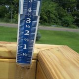 Rain gauge in Coldwater (courtesy Jerry McVicker) Rain gauge in Coldwater (courtesy Jerry McVicker)