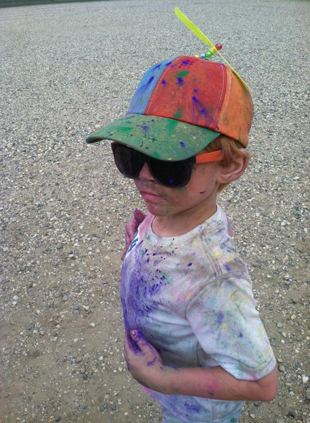 Look at this little stud rocking a Y94 tat! #playa