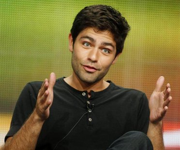Cast member of the HBO series 'Entourage' Adrian Grenier takes part in a panel discussion about the show during the HBO session at the 2011 Cast member of the HBO series 'Entourage' Adrian Grenier takes part in a panel discussion about the show during the HBO session at the 2011