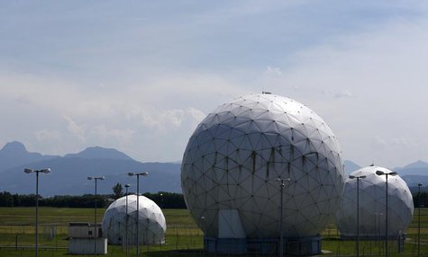 A general view of the large former monitoring base of the U.S. intelligence organization National Security Agency (NSA) in Bad Aibling south A general view of the large former monitoring base of the U.S. intelligence organization National Security Agency (NSA) in Bad Aibling south