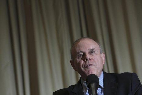 Brazil's Finance Minister Guido Mantega speaks during news conference in Brasilia May 29, 2013. REUTERS/Ueslei Marcelino Brazil's Finance Minister Guido Mantega speaks during news conference in Brasilia May 29, 2013. REUTERS/Ueslei Marcelino