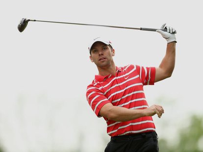 England's Paul Casey reacts to his tee shot on the second hole during the first round of the 2013 U.S. Open golf championship at the Merion England's Paul Casey reacts to his tee shot on the second hole during the first round of the 2013 U.S. Open golf championship at the Merion