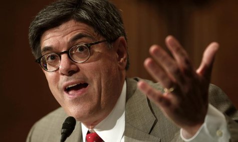 U.S. Treasury Secretary Jack Lew testifies before a Senate Banking hearing on "The Financial Stability Oversight Council Annual Report to Co U.S. Treasury Secretary Jack Lew testifies before a Senate Banking hearing on "The Financial Stability Oversight Council Annual Report to Co