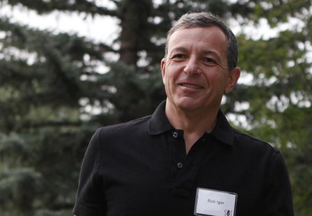 CEO of The Walt Disney Company Bob Iger attends the Allen & Co Media Conference in Sun Valley, Idaho July 13, 2012. REUTERS/Jim Urquhart CEO of The Walt Disney Company Bob Iger attends the Allen & Co Media Conference in Sun Valley, Idaho July 13, 2012. REUTERS/Jim Urquhart