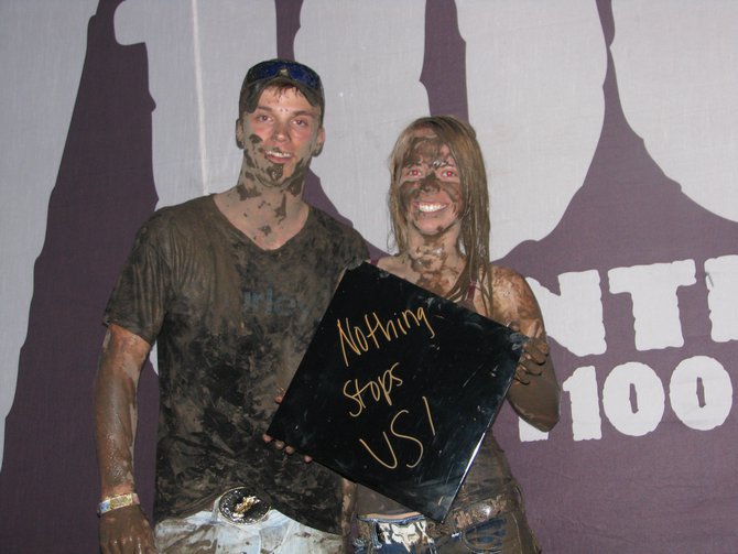 Tuesday night was muddy. Which was not missed in the Y100 Show Us Your Smiles Photo Booth presented by Northstar Dental.
