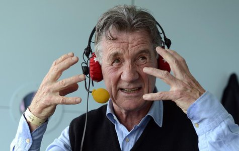 Comedian and presenter Michael Palin is interviewed on BBC Test Match Special during the tea break during the first test cricket match betwe Comedian and presenter Michael Palin is interviewed on BBC Test Match Special during the tea break during the first test cricket match betwe