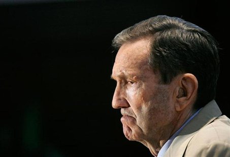 Former U.S. Attorney General Ramsey Clark holds a discussion on the probability of a death or life sentence for Saddam Hussein in Washington Former U.S. Attorney General Ramsey Clark holds a discussion on the probability of a death or life sentence for Saddam Hussein in Washington