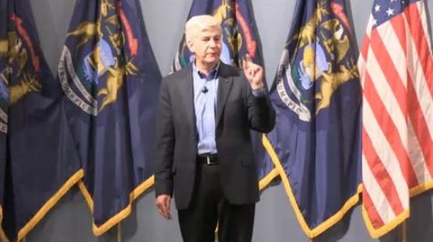 The Governor hosted the show from Lansing and called for questions from the satellite locations around the state. The Governor hosted the show from Lansing and called for questions from the satellite locations around the state.