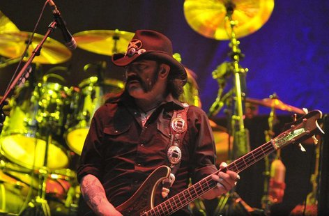 Lemmy Kilmister, bassist of Motorhead, performs during the annual heavy metal music open-air festival in the northern German village of Wack Lemmy Kilmister, bassist of Motorhead, performs during the annual heavy metal music open-air festival in the northern German village of Wack