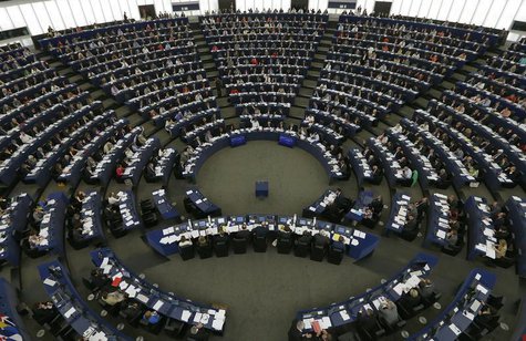 Members of the European Parliament take part in a voting session at the European Parliament in Strasbourg, July 3, 2013. REUTERS/Vincent Kes Members of the European Parliament take part in a voting session at the European Parliament in Strasbourg, July 3, 2013. REUTERS/Vincent Kes