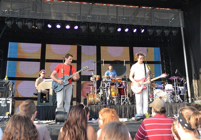 Guster at Newman Outdoor Field Wednesday, July 3rd.