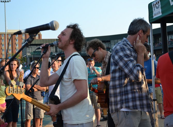 Ryan Miller of Guster on the Eco Stage