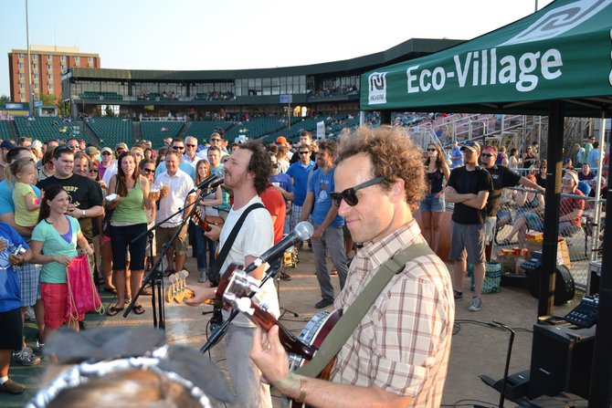 Guster on the Eco Stage
