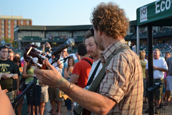 Guster on the Eco Stage