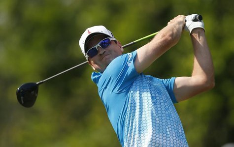 Zach Johnson of the U.S. tees off on the second hole during the second round of The Players Championship PGA golf tournament at TPC Sawgrass Zach Johnson of the U.S. tees off on the second hole during the second round of The Players Championship PGA golf tournament at TPC Sawgrass