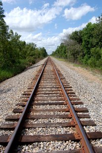 Railroad tracks Railroad tracks