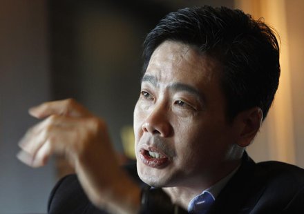 Samin Tan, an Indonesian major shareholder of Bumi Plc and Borneo Lumbung Energy and Metal speaks during an interview in Jakarta February 7, Samin Tan, an Indonesian major shareholder of Bumi Plc and Borneo Lumbung Energy and Metal speaks during an interview in Jakarta February 7,