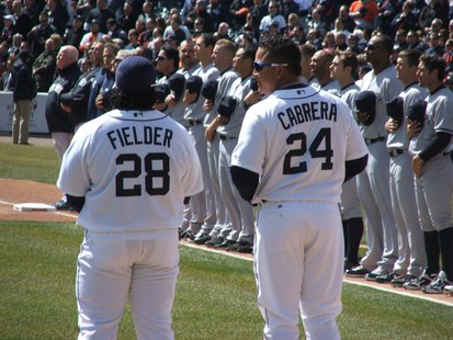 Prince Fielder and Miguel Cabrera Prince Fielder and Miguel Cabrera