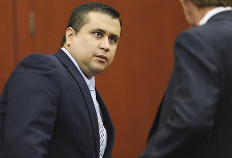 George Zimmerman confers with his attorney Mark O'Mara after the jury left to deliberate during his trial in Seminole circuit court in Sanfo George Zimmerman confers with his attorney Mark O'Mara after the jury left to deliberate during his trial in Seminole circuit court in Sanfo