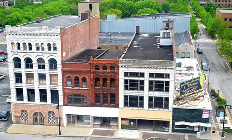 site of proposed downtown ISU housing between 5th and 6th Streets on Wabash site of proposed downtown ISU housing between 5th and 6th Streets on Wabash