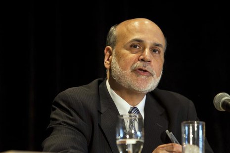 Federal Reserve Chairman Ben Bernanke speaks at a meeting of the National Bureau of Economic Research in Cambridge, Massachusetts July 10, 2 Federal Reserve Chairman Ben Bernanke speaks at a meeting of the National Bureau of Economic Research in Cambridge, Massachusetts July 10, 2