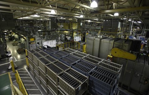 The crankshaft area is seen during a tour of the Honda automotive engine plant in Anna, Ohio October 11, 2012. REUTERS/Paul Vernon The crankshaft area is seen during a tour of the Honda automotive engine plant in Anna, Ohio October 11, 2012. REUTERS/Paul Vernon