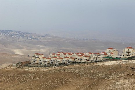 A view shows the West Bank Jewish settlement of Maale Adumim near Jerusalem in this picture taken December 4, 2012. REUTERS/Ammar Awad A view shows the West Bank Jewish settlement of Maale Adumim near Jerusalem in this picture taken December 4, 2012. REUTERS/Ammar Awad