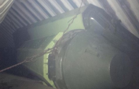 A photo tweeted by Panama's President Ricardo Martinelli on July 16, 2013, shows what he says are "undeclared weapons" hidden under the suga A photo tweeted by Panama's President Ricardo Martinelli on July 16, 2013, shows what he says are "undeclared weapons" hidden under the suga