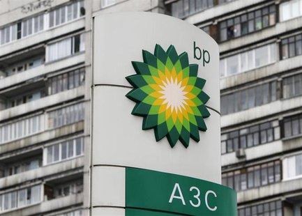 A BP logo is seen in front of an apartment block near a petrol station in Moscow October 22, 2012. REUTERS/Maxim Shemetov A BP logo is seen in front of an apartment block near a petrol station in Moscow October 22, 2012. REUTERS/Maxim Shemetov