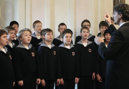 Members of the Vienna Boys Choir perform during a visit of Austrian President Heinz Fischer (not pictured) at their home in Vienna, January Members of the Vienna Boys Choir perform during a visit of Austrian President Heinz Fischer (not pictured) at their home in Vienna, January