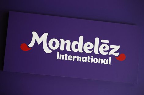The logo of Mondelez International is pictured at the company's building in Zurich November 14, 2012. REUTERS/Michael Buholzer The logo of Mondelez International is pictured at the company's building in Zurich November 14, 2012. REUTERS/Michael Buholzer