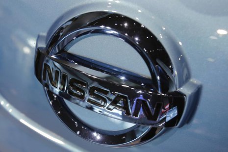 Nissan Motor Co's logo is pictured at the company headquarters in Yokohama, south of Tokyo December 5, 2012. REUTERS/Yuriko Nakao Nissan Motor Co's logo is pictured at the company headquarters in Yokohama, south of Tokyo December 5, 2012. REUTERS/Yuriko Nakao