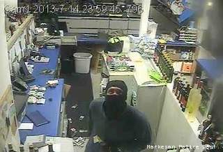 Surveillance image taken from a July 14, 2013 break-in at the Piggly Wiggly grocery store, 450 N. Margaret St., Markesan. (Photo by Markesan PD). Surveillance image taken from a July 14, 2013 break-in at the Piggly Wiggly grocery store, 450 N. Margaret St., Markesan. (Photo by Markesan PD).