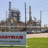 An Eastman Chemical company sign stands outside the recently renovated chemical plant in Texas City, Texas May 18, 2012. REUTERS/Richard Car An Eastman Chemical company sign stands outside the recently renovated chemical plant in Texas City, Texas May 18, 2012. REUTERS/Richard Car