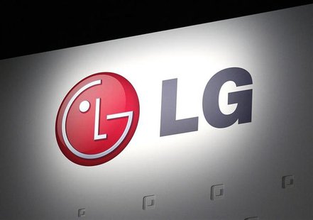 LG Electronics' company logo is displayed at their news conference at the Consumer Electronics Show (CES) in Las Vegas January 7, 2013. REUT LG Electronics' company logo is displayed at their news conference at the Consumer Electronics Show (CES) in Las Vegas January 7, 2013. REUT