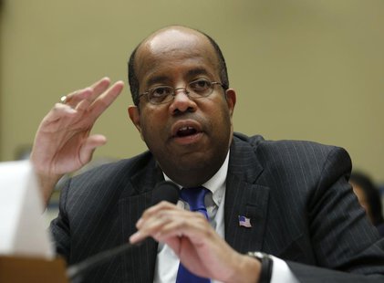J. Russell George, treasury inspector general for tax administration, testifies at a House Oversight and Government reform hearing on 'Colle J. Russell George, treasury inspector general for tax administration, testifies at a House Oversight and Government reform hearing on 'Colle